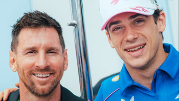 Messi elogió a Colapinto y le dejó un consejo clave para su carrera