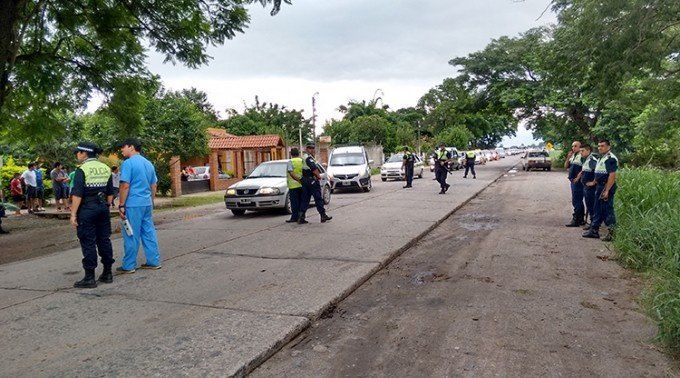 Secuestraron 24 vehículos durante un control policial en Ranchillos