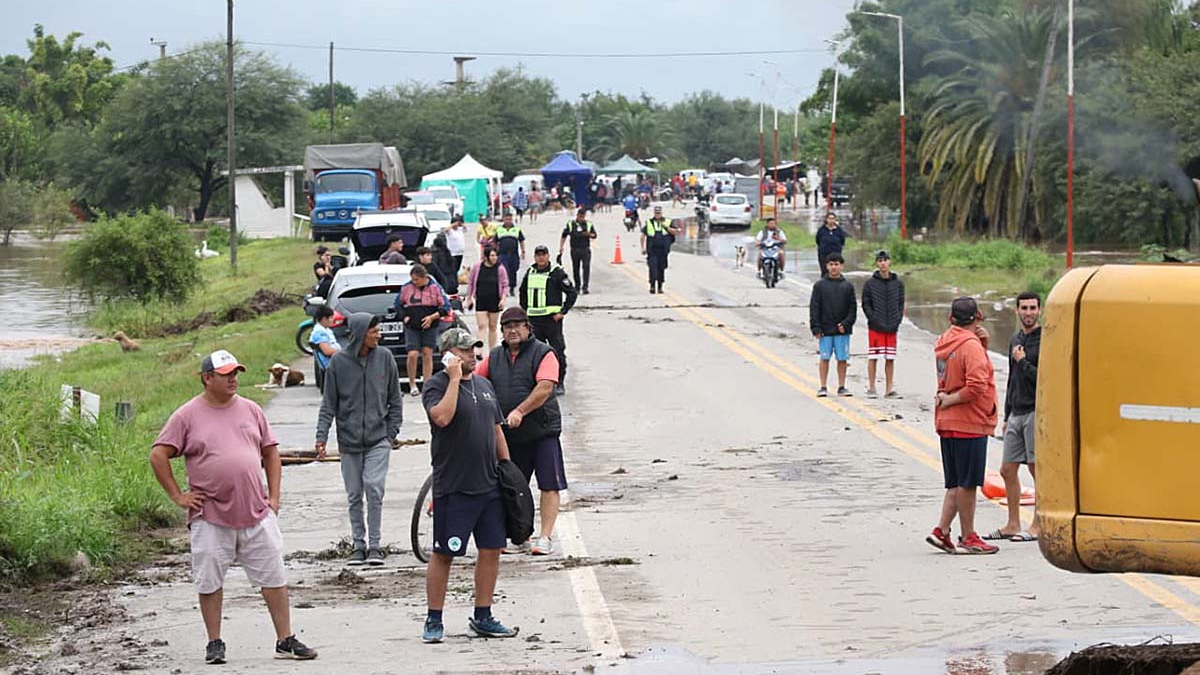 El agua en La Madrid 