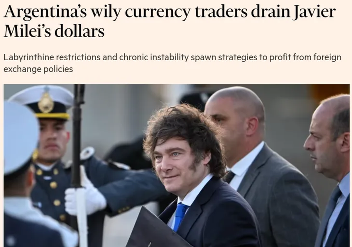 El informe de Ciara Nugent desde Buenos aires. Foto: Infobae El informe de Ciara Nugent desde Buenos aires. Foto: Infobae