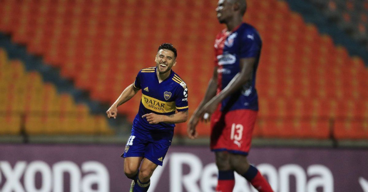 Boca le ganó a Independiente Medellín con gol de Salvio