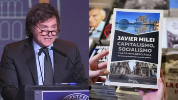 Javier Milei invitó a sus seguidores a la presentación de su libro