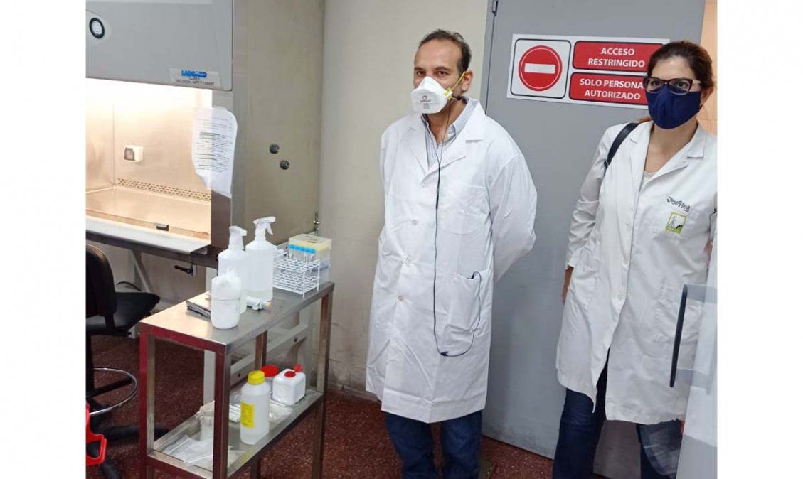 Un nuevo método de diagnóstico de Covid-19 se suma a Tucumán. Foto MSPT