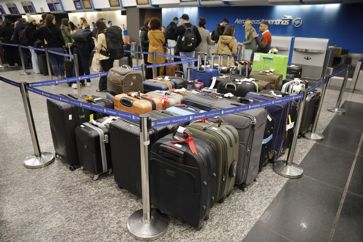 Por el salvaje paro de ATE, se verán afectados 27 aeropuertos de todo el país. (Foto: La Nación)  