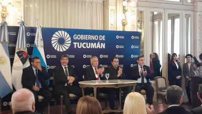 Jaldo encabezó el lanzamiento del programa 