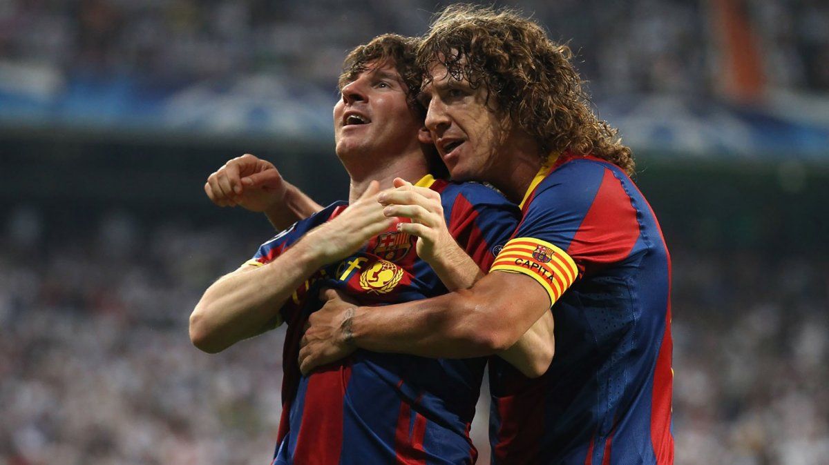 Lionel Messi y Carles Puyol fueron compañeros en el Barcelona que ganó todo. 