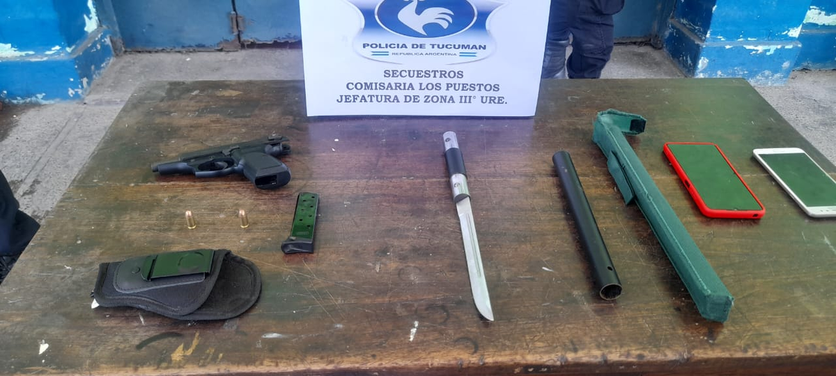 Una fiesta en Leales termin&oacute; a los tiros: hubo dos aprehendidos.