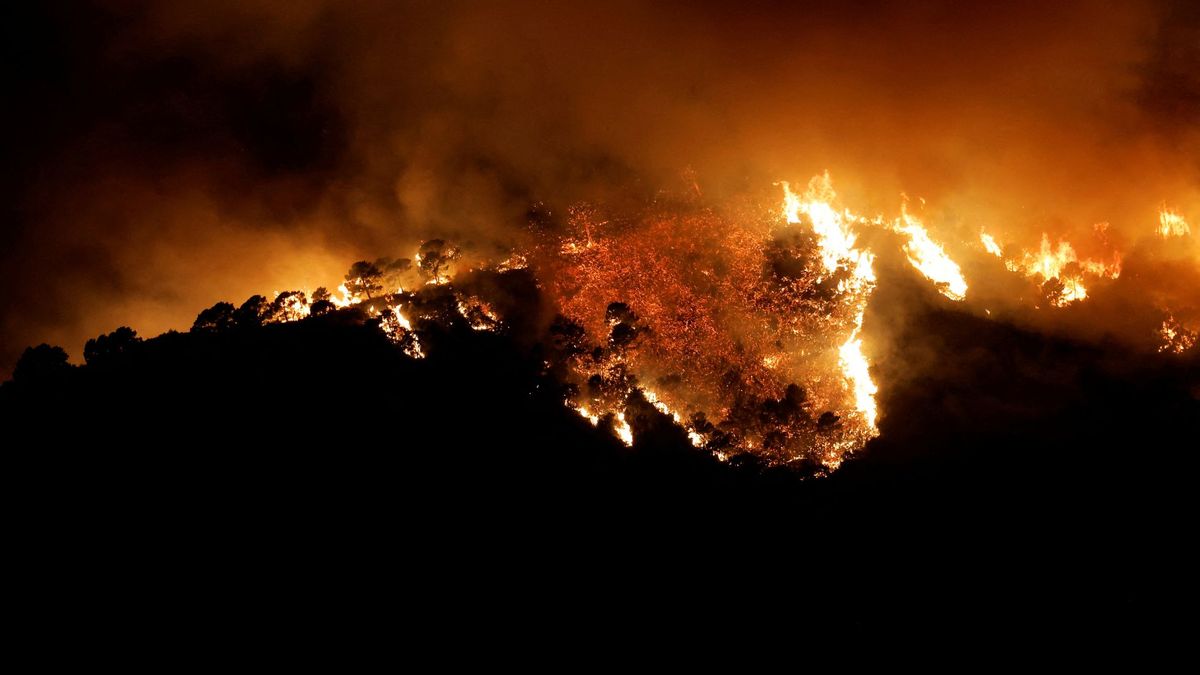 Incendio en Málaga: evacúan a más de 2 mil personas