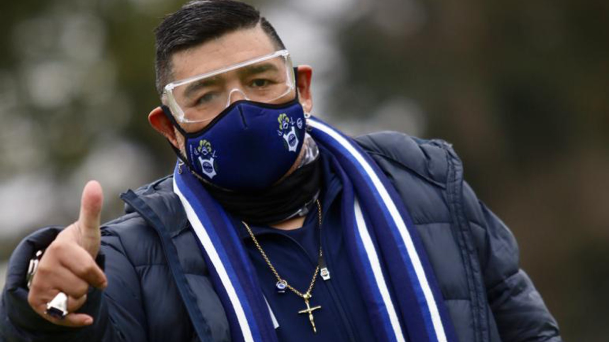Coronavirus: Diego Maradona se encuentra nuevamente aislado