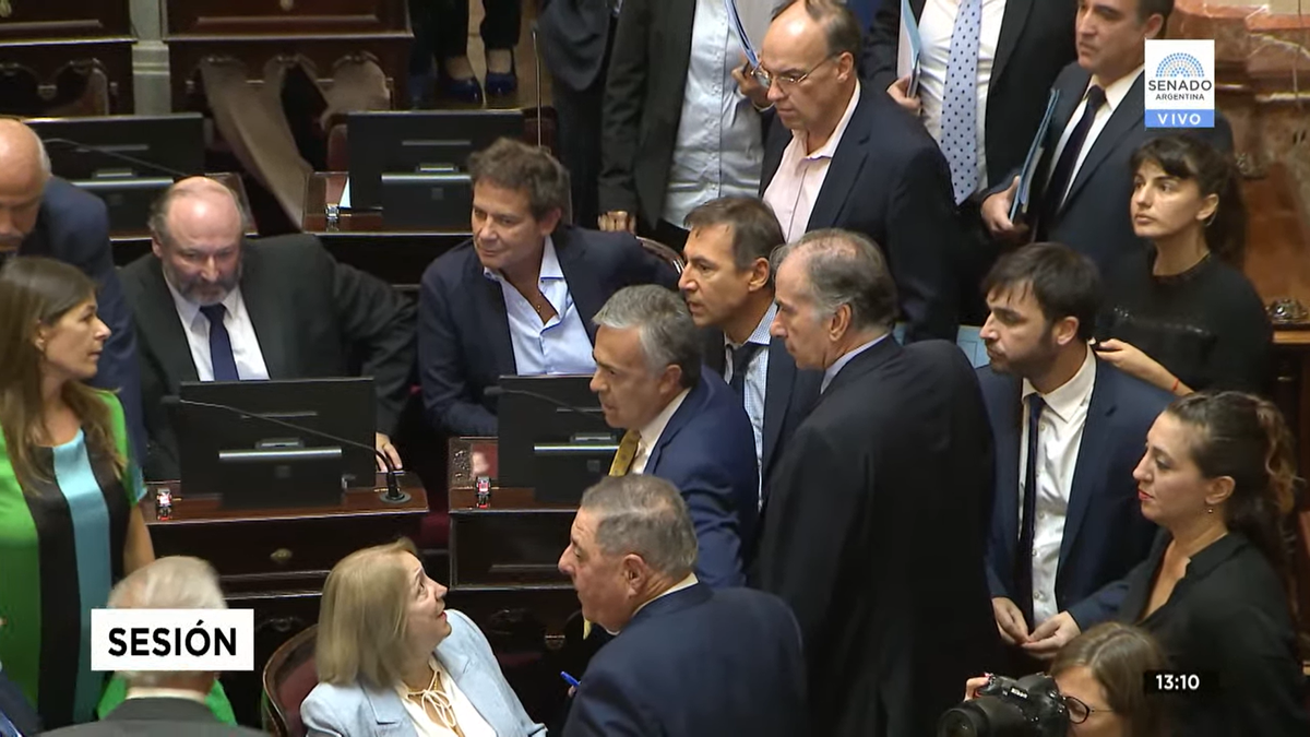 Senado: se retiró la oposición y cayó la primera sesión del año