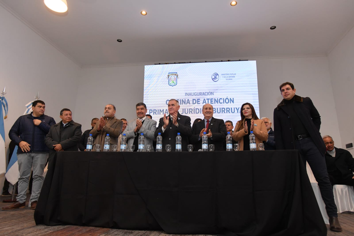Jaldo encabezó la inauguración de una nueva sede del Ministerio Pupilar