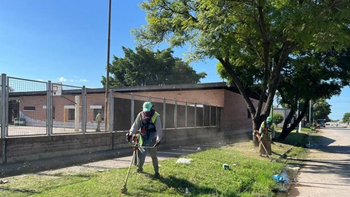 Avanza el mantenimiento en 600 escuelas antes de la vuelta a clases