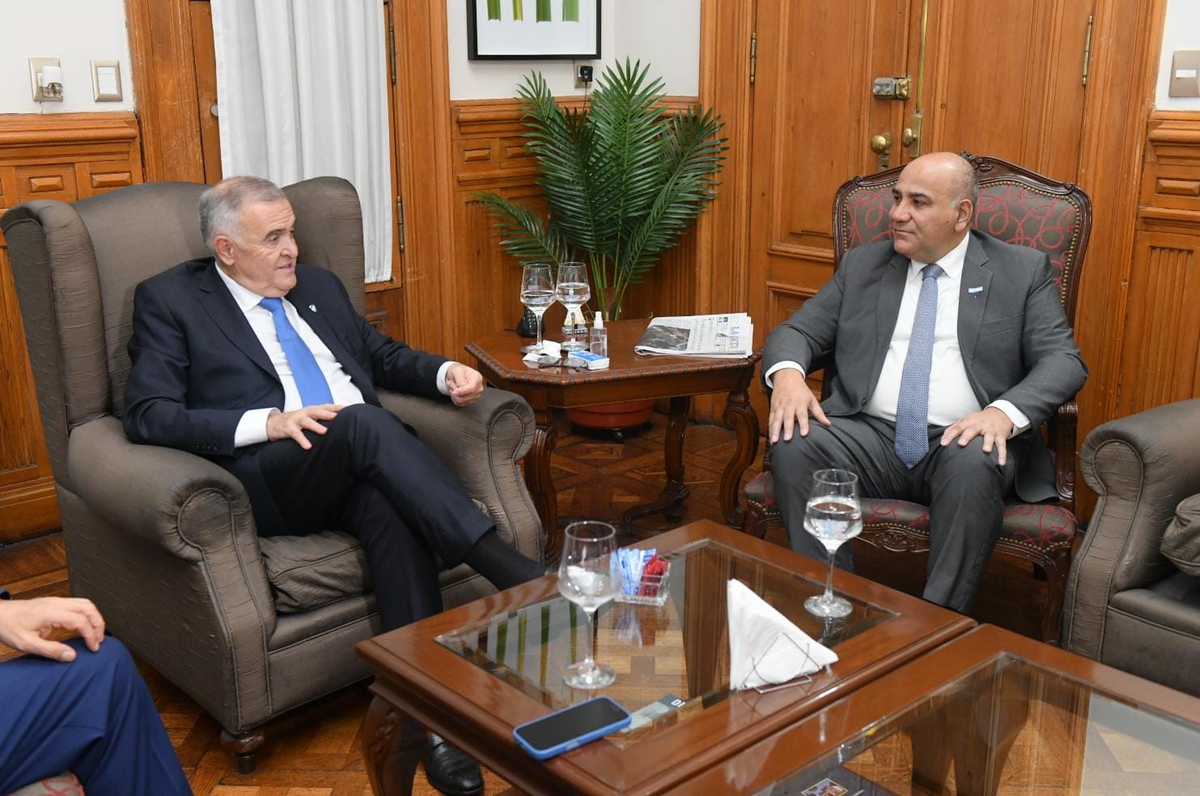 Jaldo se reunió con Manzur: Es un gesto de unidad como tucumanos