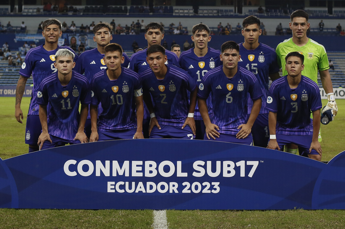 Argentina ya tiene a sus rivales para el Mundial Sub-17