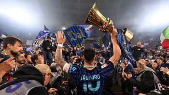 Inter se llevó la Coppa Italia con un tanto de Lautaro Martínez