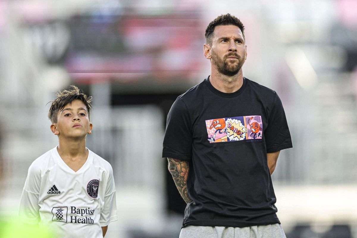 Thiago Messi hizo su debut con Inter Miami