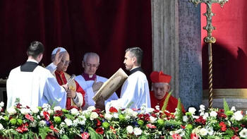 En su mensaje de Pascua, el papa León XIV exigió el fin de la guerra
