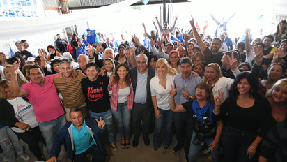 La fórmula Jaldo - Acevedo recibió el apoyo de Villa 9 de Julio