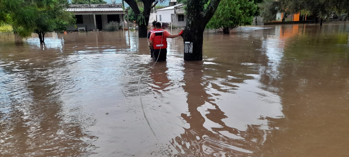 Lluvias: en la zona de Huasa Pampa cayeron 100 mm