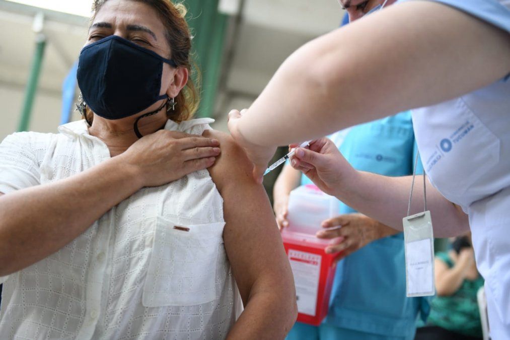 El operativo de vacunación se encuentra en Pampa Mayo