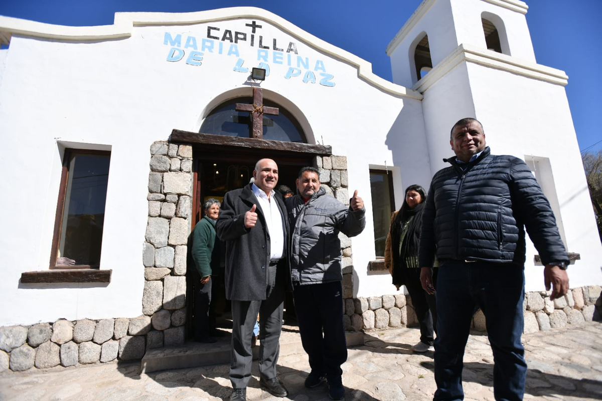 Manzur realizó recorridos junto al intendente de Tafí del Valle Francisco Caliva. 