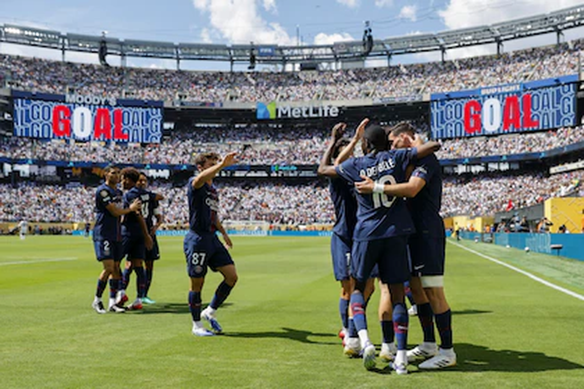 PSG goleó al Real Madrid y se metió en la final del Mundial de Clubes