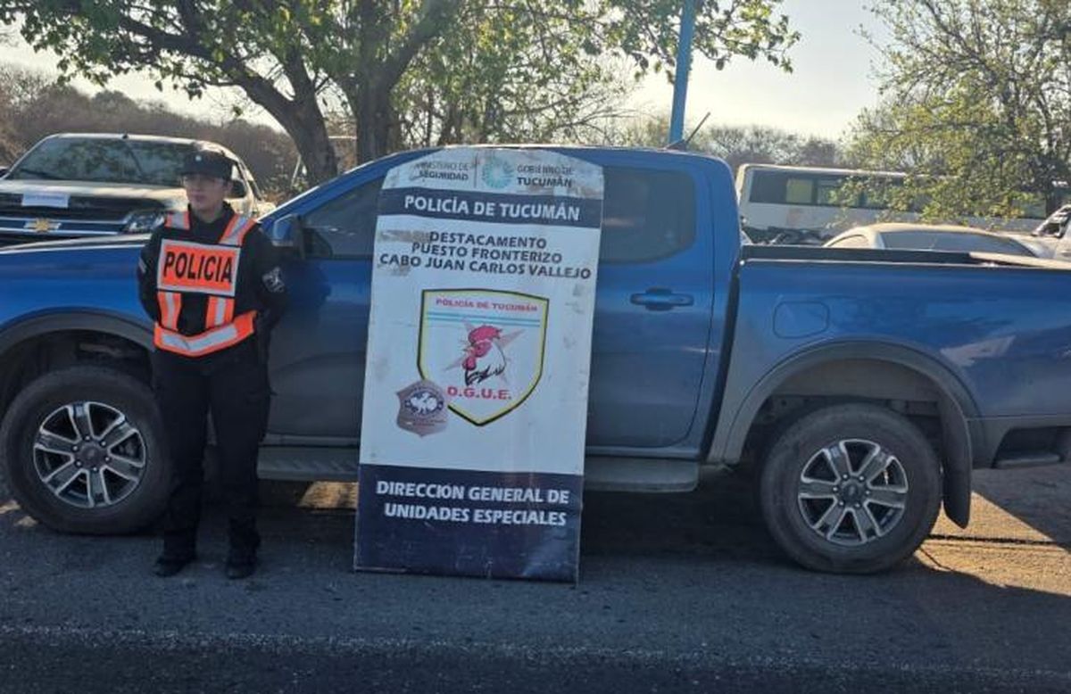 Cabo Vallejo: Retienen una camioneta con pedido de secuestro