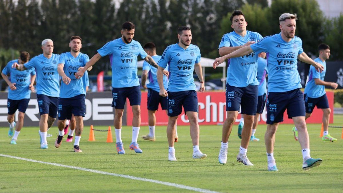 La Selección Argentina tuvo día libre y este lunes vuelve a entrenar