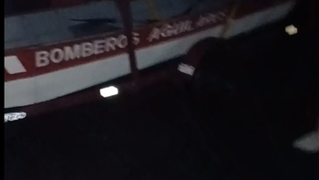 Repudian actos de violencia sufridos por Bomberos de Aguilares