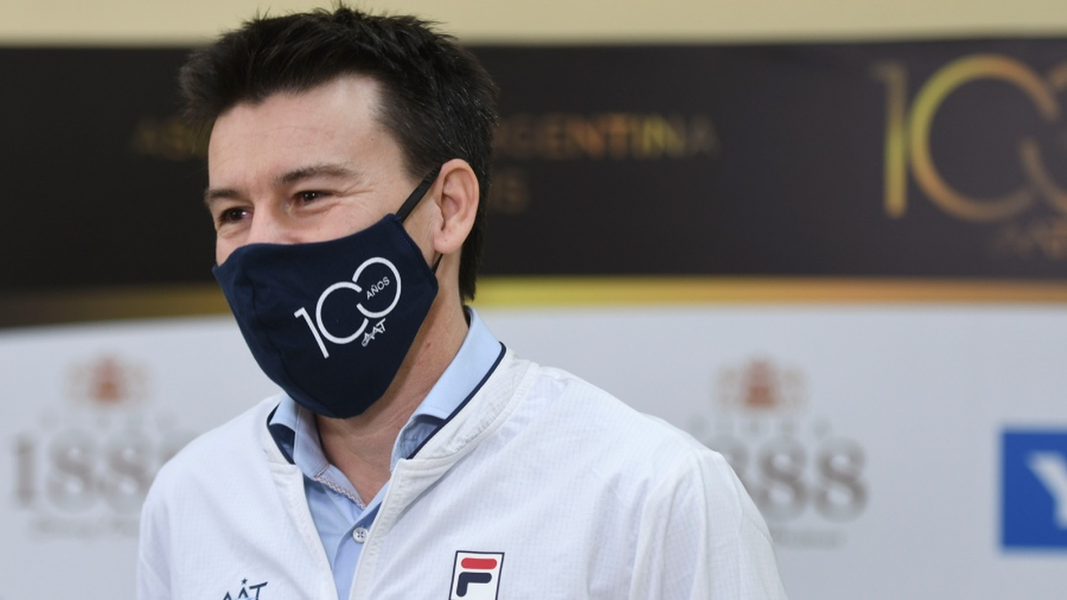 Guillermo Coria es el capitán de Argentina en la Copa Davis.