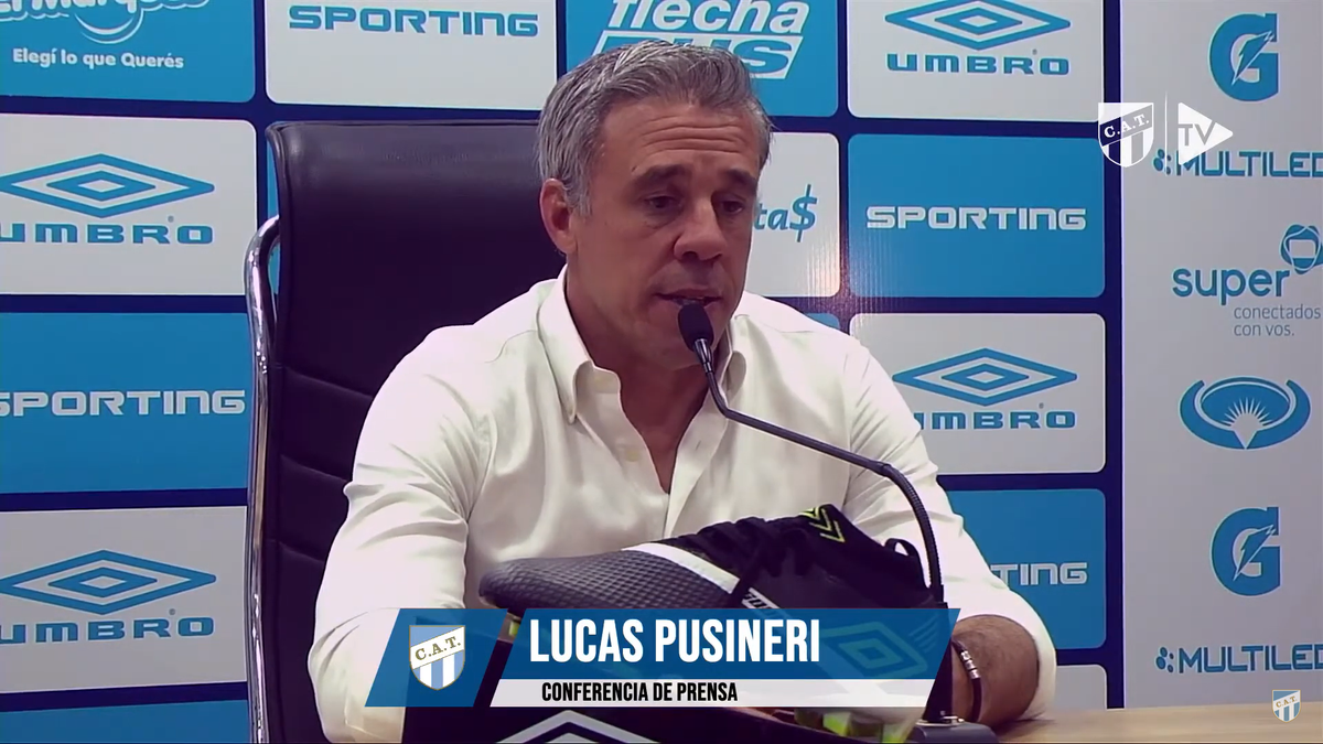 Lucas Pusineri: El equipo está siendo competitivo