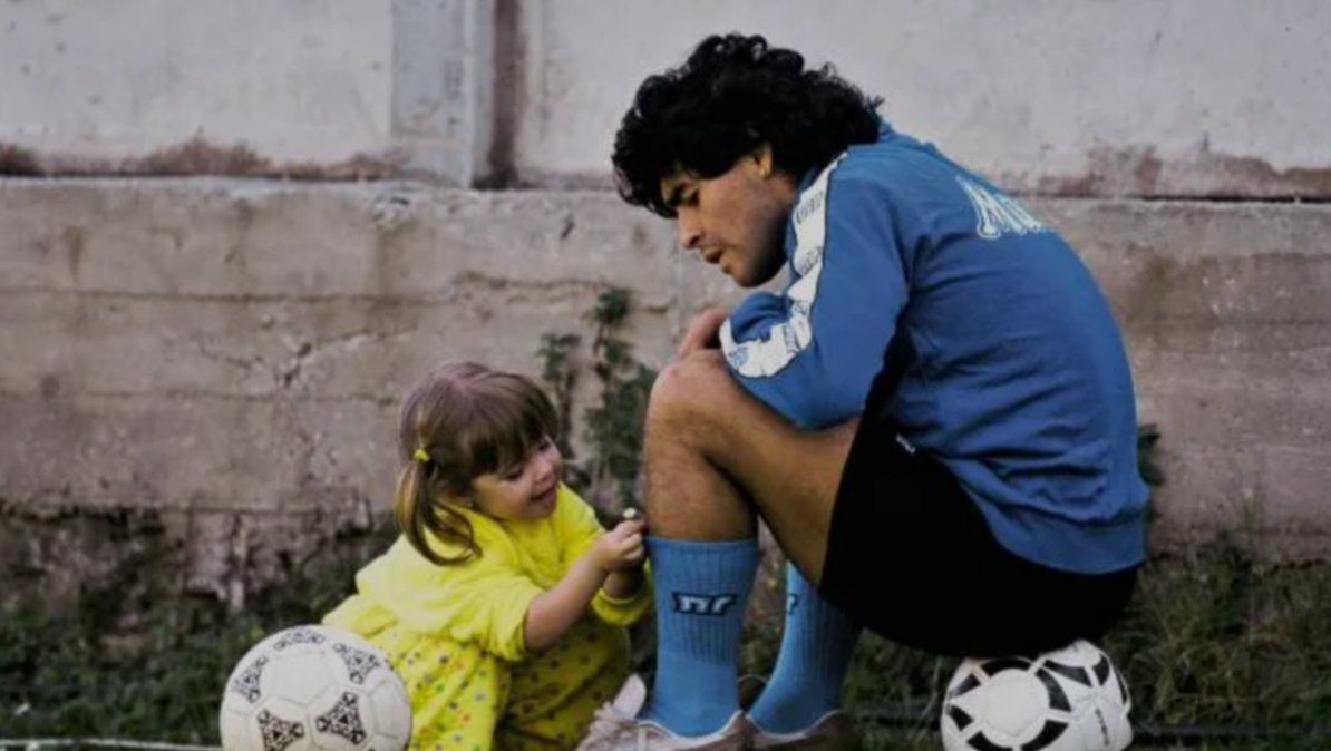 El emotivo mensaje de Dalma para Diego Maradona