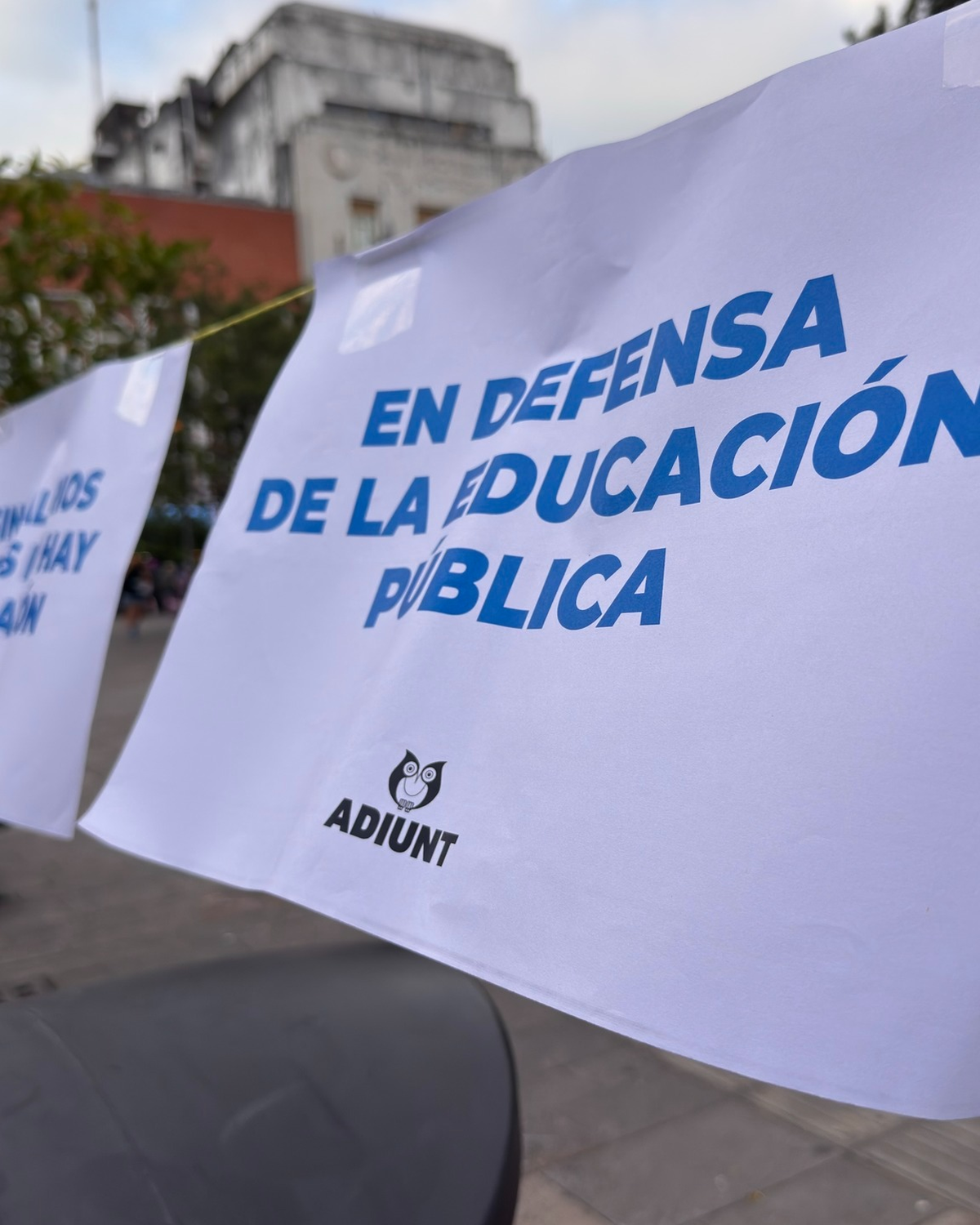 ADIUNT adhiera a una nueva semana de paro nacional universitario.