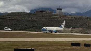 Un avión militar de los Estados Unidos desembarcó en Ushuaia y generó revuelo