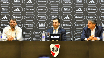 Coudet asumió como DT de River: 