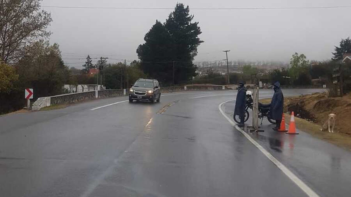 Ruta 307 se levantó el corte y habilitaron el tránsito