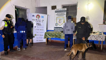 Demoran a hinchas de Atlético que viajaban a Buenos Aires con marihuana