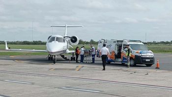 Una evacuación sanitaria aérea permitió el traslado de un niño al Hospital Garrahan