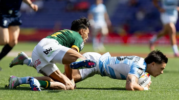 Los Pumas 7's cayeron ante Sudáfrica y se quedaron sin final en Valladolid