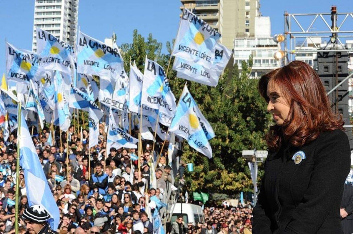 La Cámpora expresó su respaldo a Cristina Kirchner