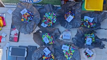 Incautan más de 1200 dosis de pasta base y aprehenden a una pareja