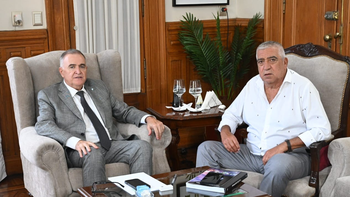 Jaldo y Tobías Álvarez analizaron la situación provincial y del combustible