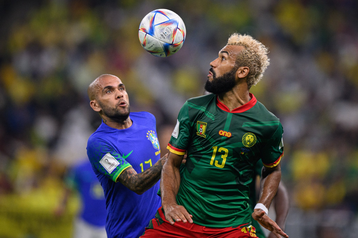 Camerún le ganó 1 a 0 a Brasil, que terminó primero 