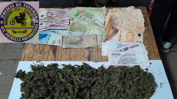 Alderetes: secuestran droga y dinero en efectivo