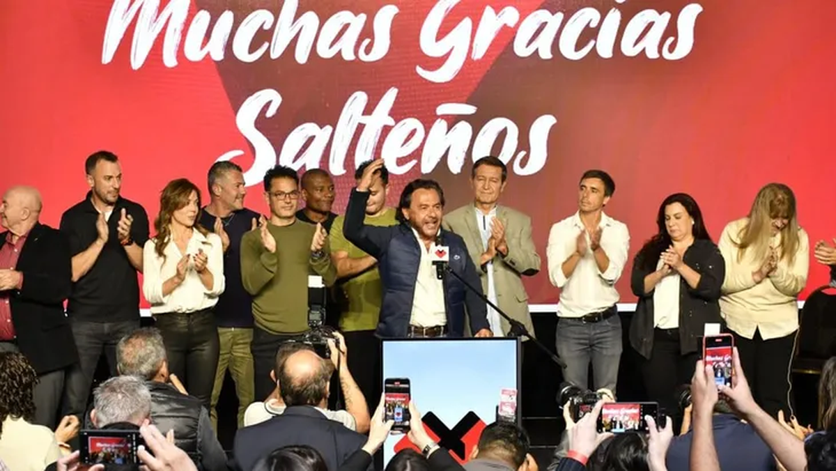 Gustavo Sáenz, gobernador de Salta. Foto: ámbito