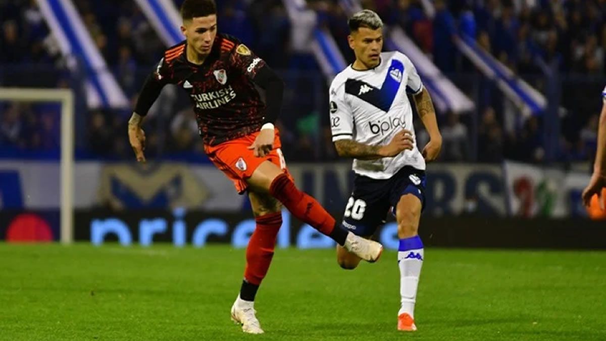 Vélez venció 1 a 0 a River en el José Amalfitani