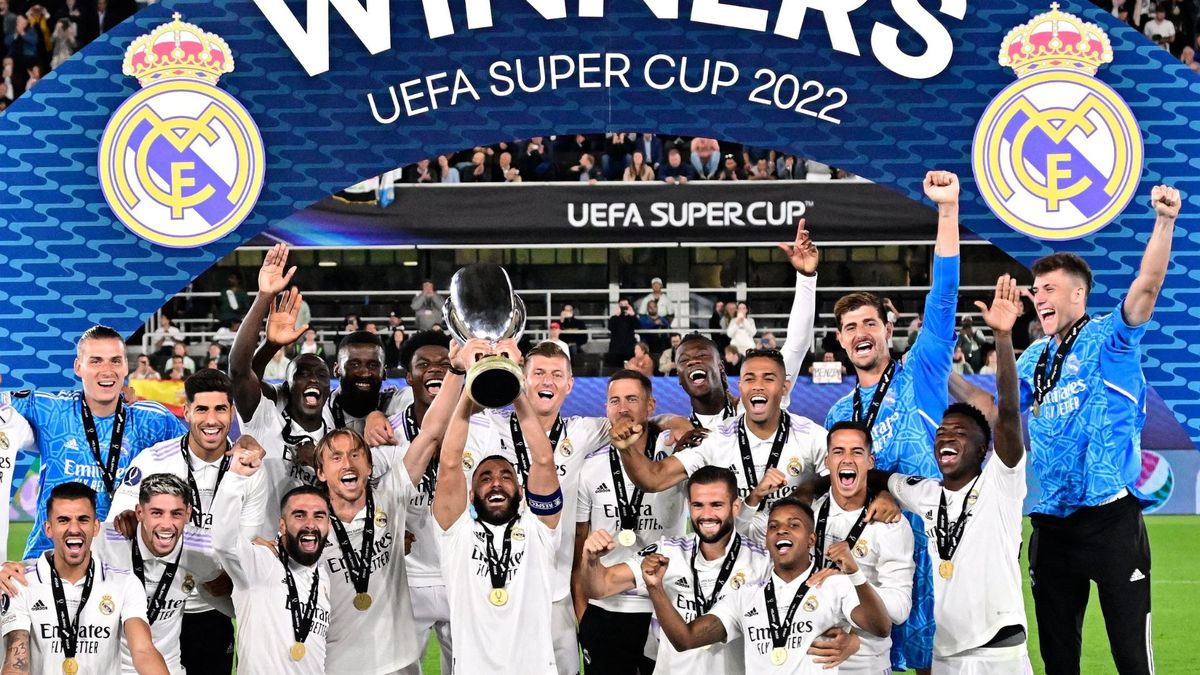 Real Madrid se consagró campeón de la Supercopa