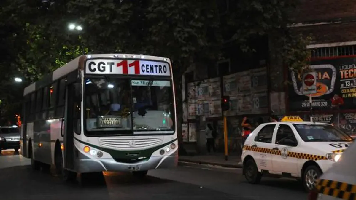 El servicio nocturno de colectivos cortará media vuelta antes