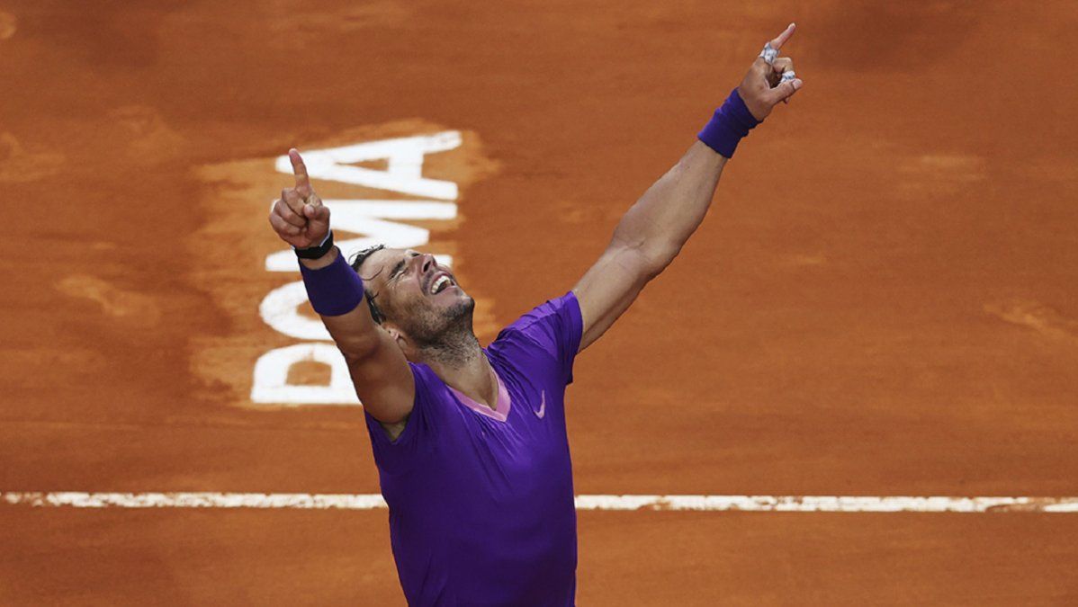 Nadal le ganó la final soñada a Djokovic en Roma
