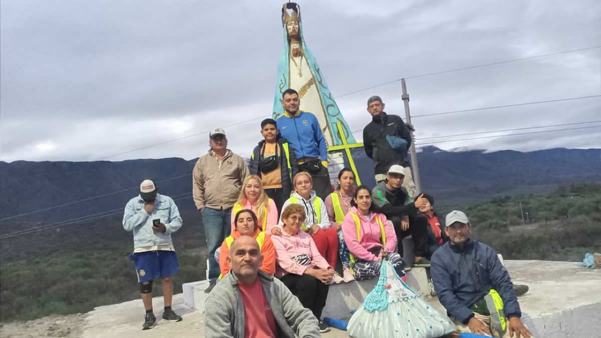 Son de Concepción y llevan 37 años peregrinando a Catamarca